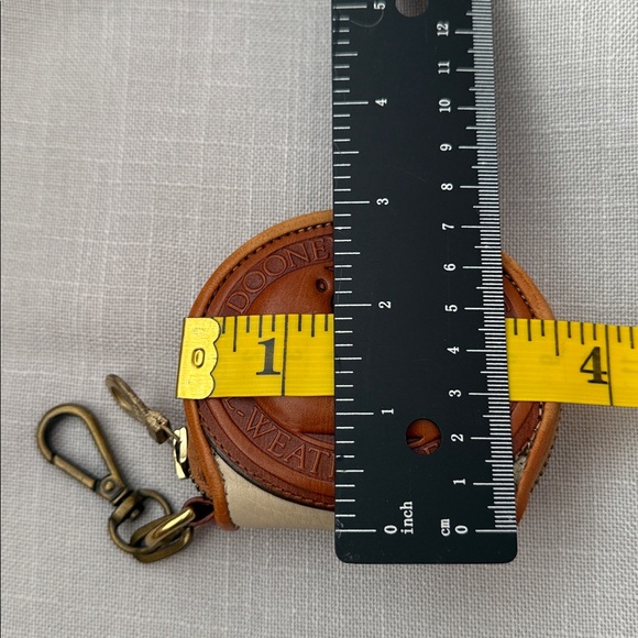 Unique vintage Dooney & Bourke Leather belt & coin purse - Picture 14 of 16